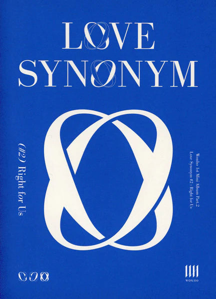 WONHO - 1. Mini Album Part.2 [LOVE SYNONYM #2 : RIGHT FOR US] (Ver.3)