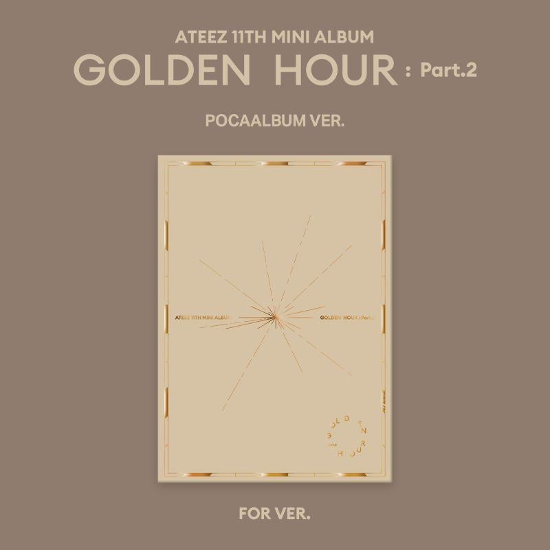ATEEZ - 11. Mini Album [GOLDEN HOUR PART.2] (Poca Ver.)