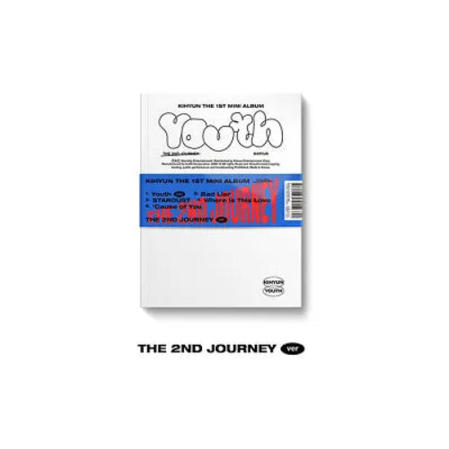 KIHYUN - 1. Mini Album [YOUTH] (The 2ND Journey Ver.)