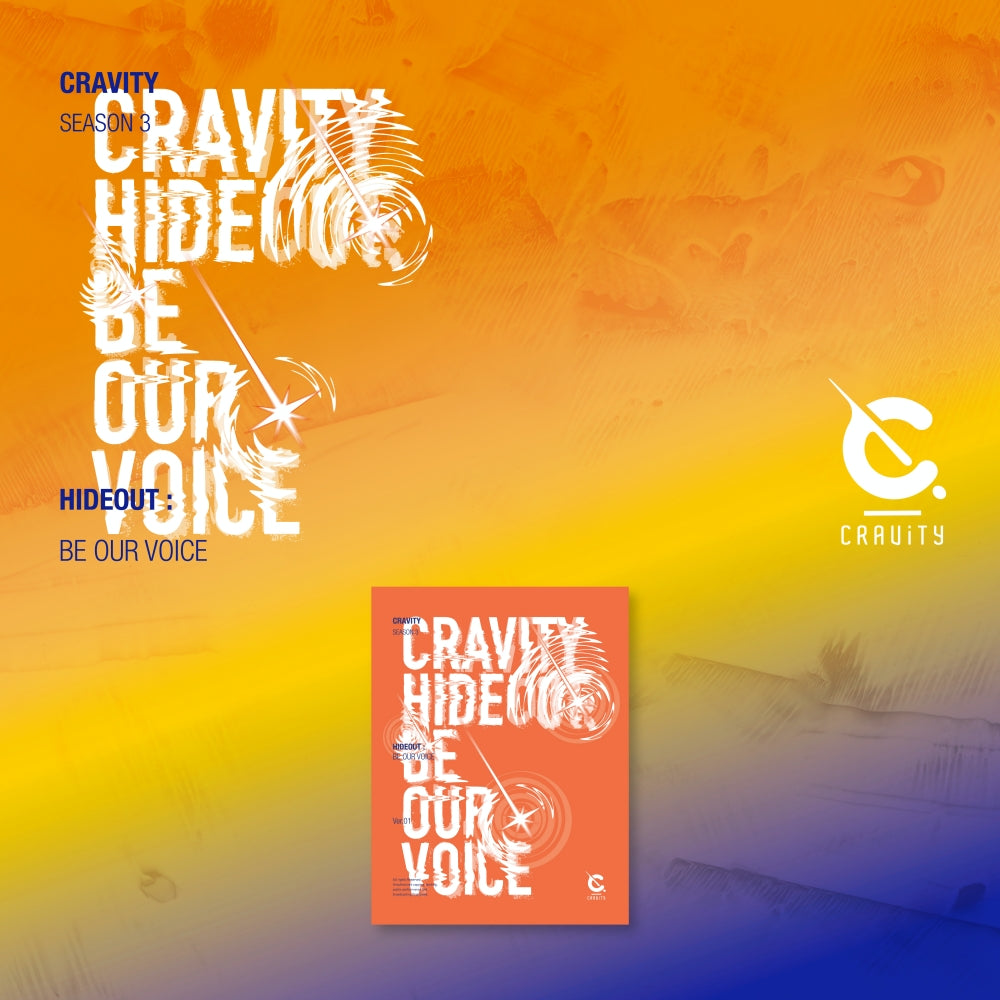CRAVITY - 3. Mini Album [HIDEOUT: BE OUR VOICE] (Ver. 1)