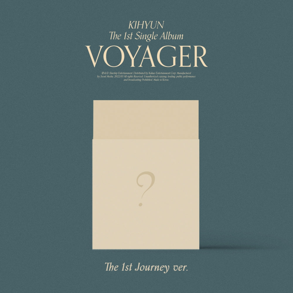 KIHYUN - 1. Single Album [VOYAGER] (The 1st Journey Ver.)