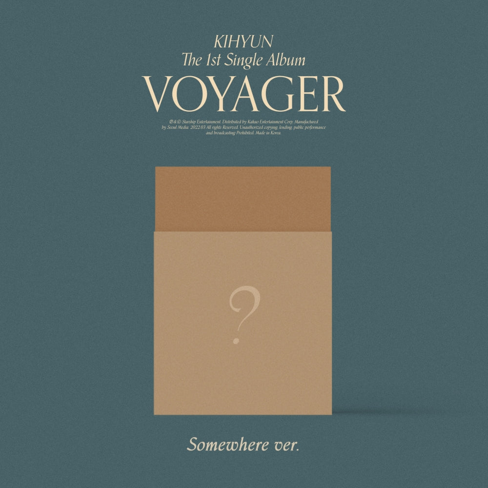 KIHYUN - 1. Single Album [VOYAGER] (Somewhere Ver.)