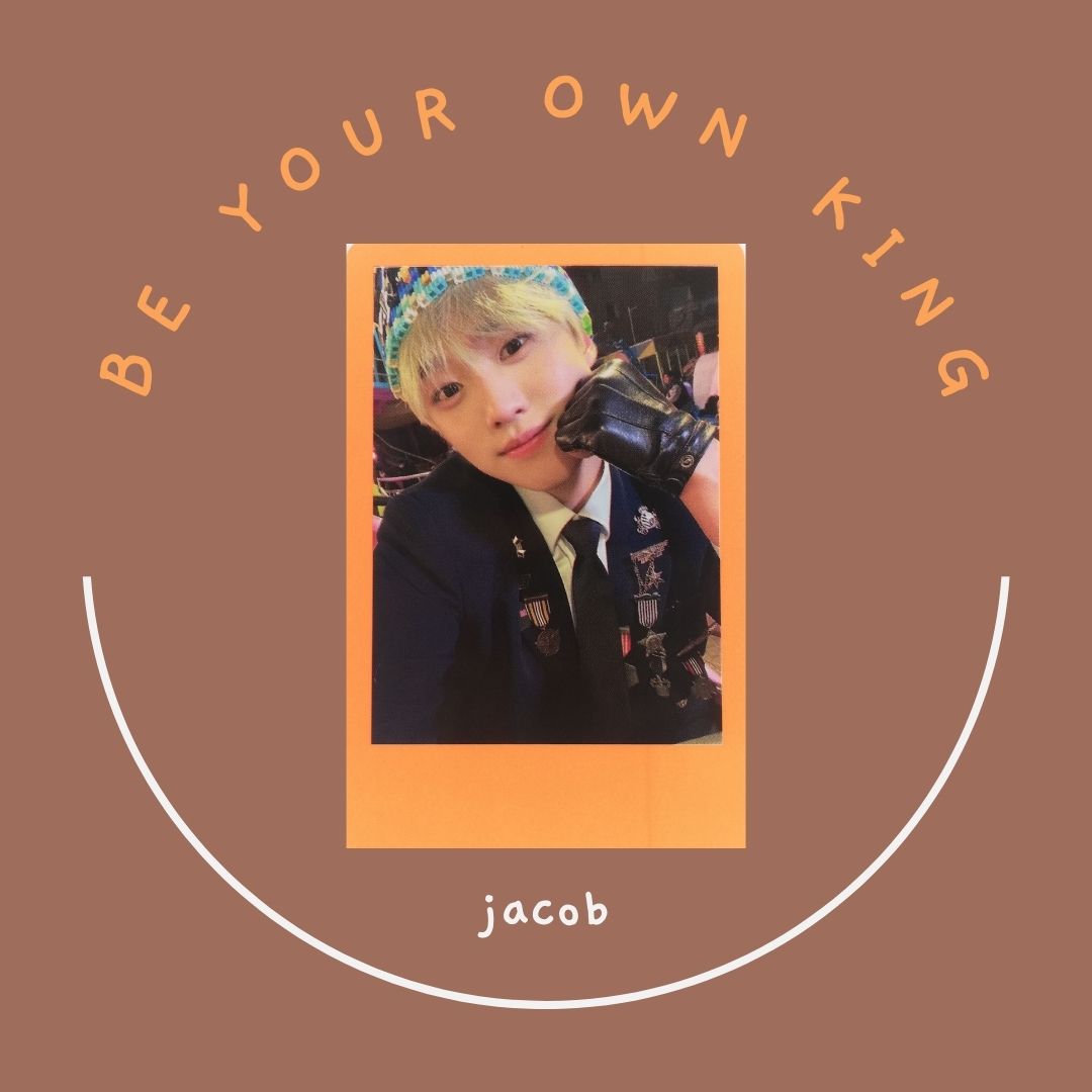 THE BOYZ - Be Your Own King Merchandise [SELFIE BOOK FOTOKARTE] (Jacob)