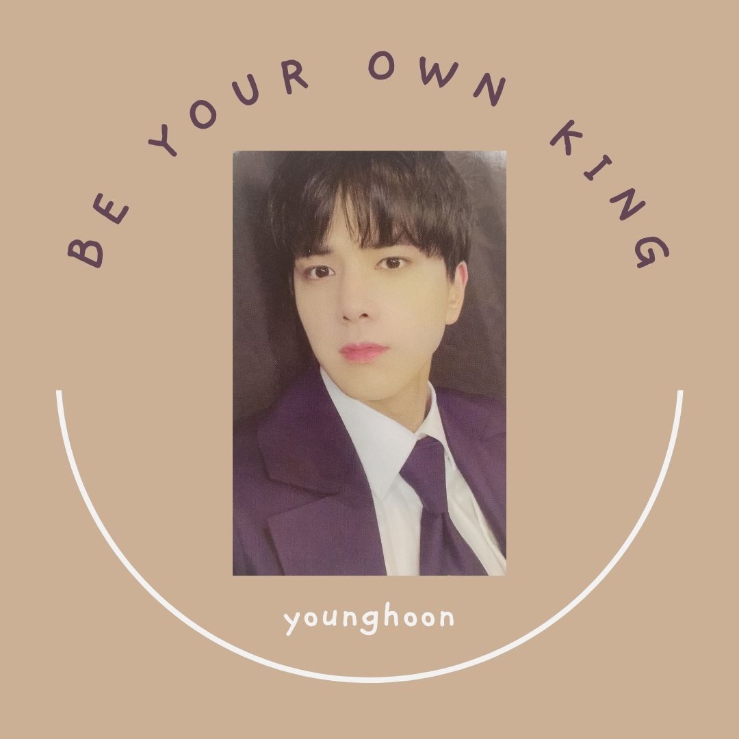 THE BOYZ - Be Your Own King Merchandise [LIMITIERTE FOTOKARTE] (Younghoon)