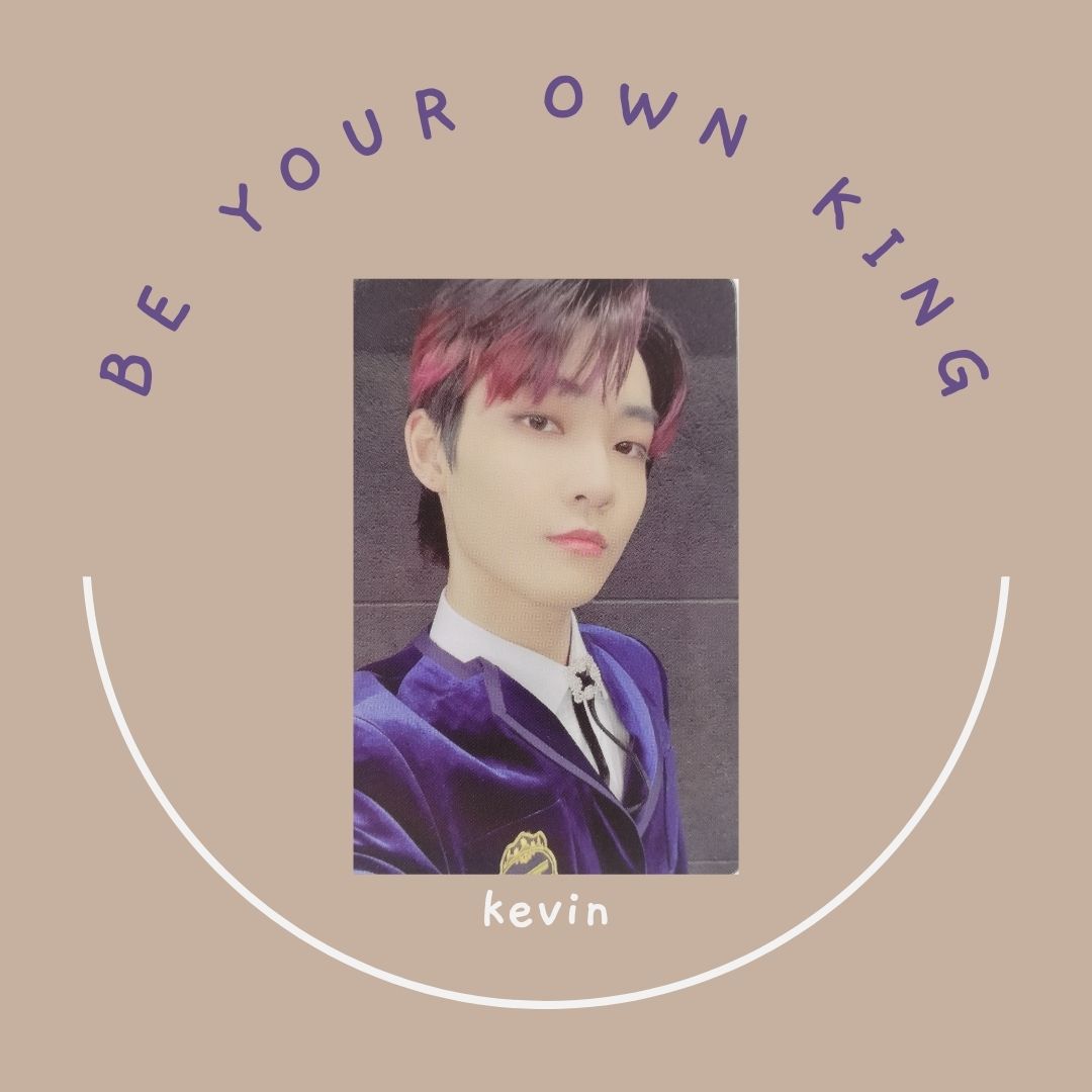 THE BOYZ - Be Your Own King Merchandise [LIMITIERTE FOTOKARTE] (Kevin)