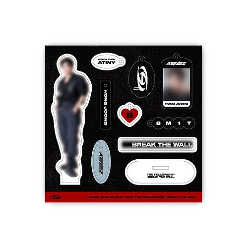 ATEEZ - WORLD TOUR [THE FELLOWSHIP : BREAK THE WALL] IN SEOUL MD (Acrylic Set) (Member Ver.)