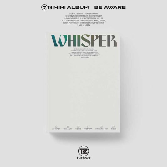 THE BOYZ - 7.Mini Album [BE AWARE] (Document Ver.)
