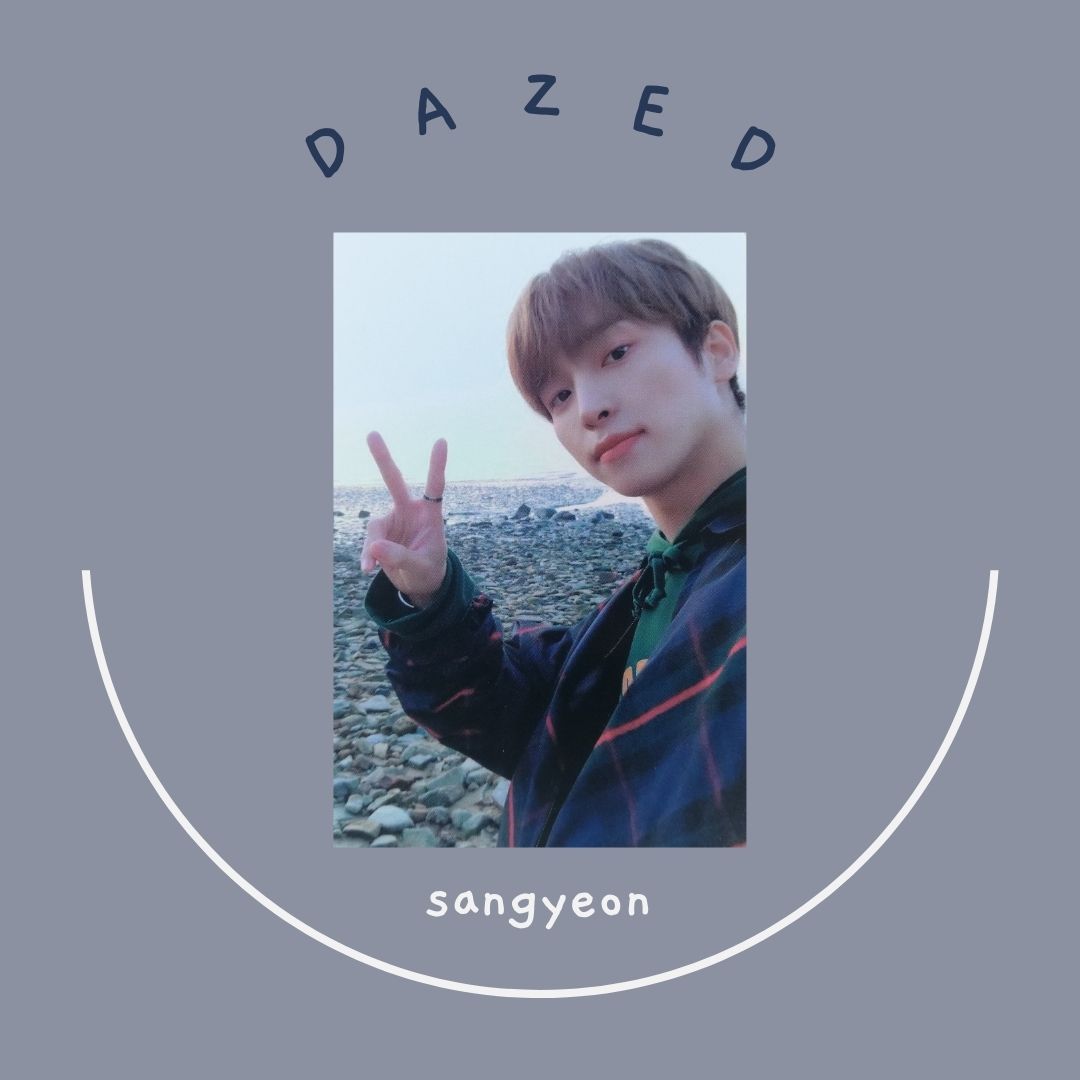 THE BOYZ - Magazine Fotokarte [DAZED] (Sangyeon)
