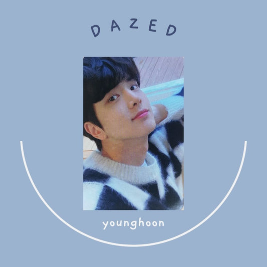 THE BOYZ - Magazine Fotokarte [DAZED] (Younghoon)