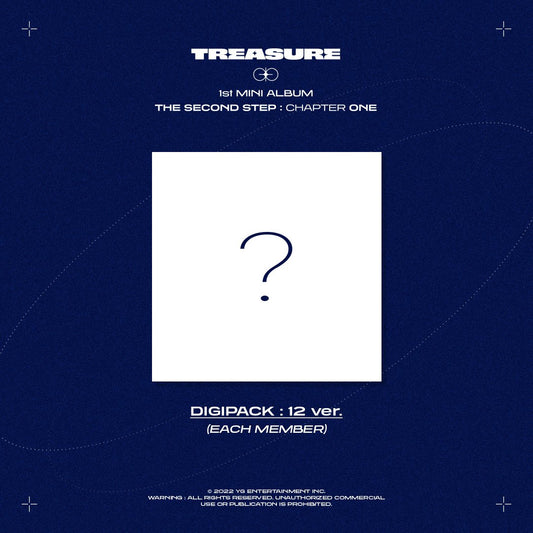 TREASURE - 1. Mini Album [THE SECOND STEP : CHAPTER ONE] (Digipack Ver.)