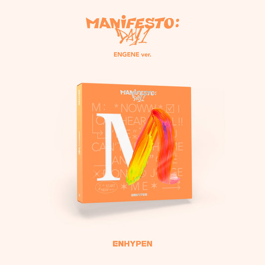 ENHYPEN - 3. Mini Album [MANIFESTO: DAY 1] (ENGENE Ver.) (M Ver.)