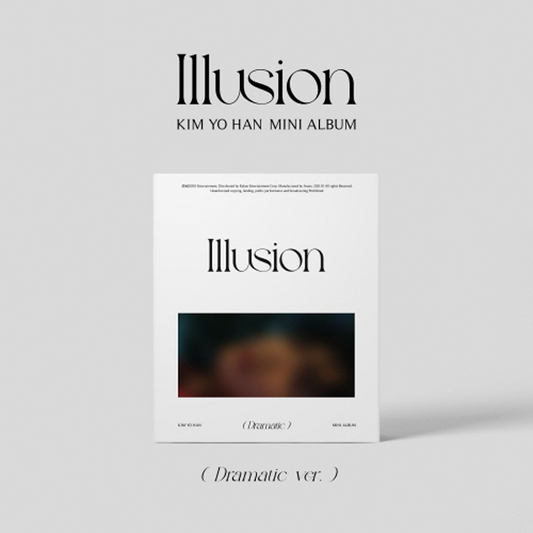 KIM YOHAN - 1. Mini Album [ILLUSION] (Dramatic Ver.)