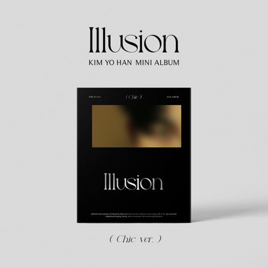 KIM YOHAN - 1. Mini Album [ILLUSION] (Chic Ver.)