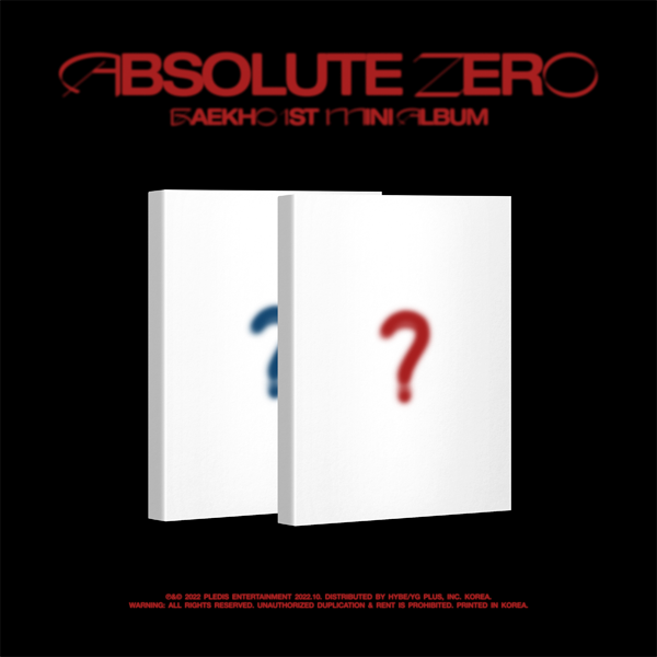 BAEKHO - 1. Mini Album [ABSOLUTE ZERO] (Melting Ver.)