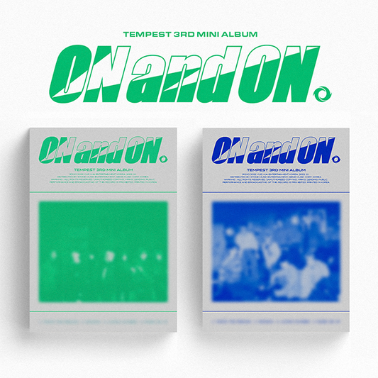 TEMPEST - 3. Mini Album [ON AND ON] (Green Ver.)