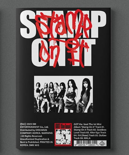 GOT THE BEAT - 1. Mini Album [STAMP ON IT] (Beat Ver.)
