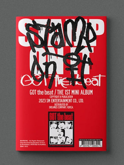 GOT THE BEAT - 1. Mini Album [STAMP ON IT] (Stamp Ver.)
