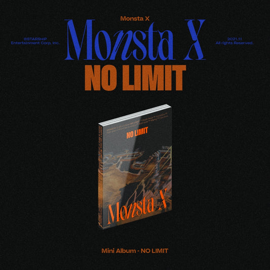 MONSTA X - 10. Mini Album [NO LIMIT] (Ver.3)