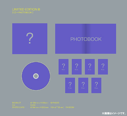 ENHYPEN - 2. Japanische Single [DIMENSION : SENKO] (Type B)