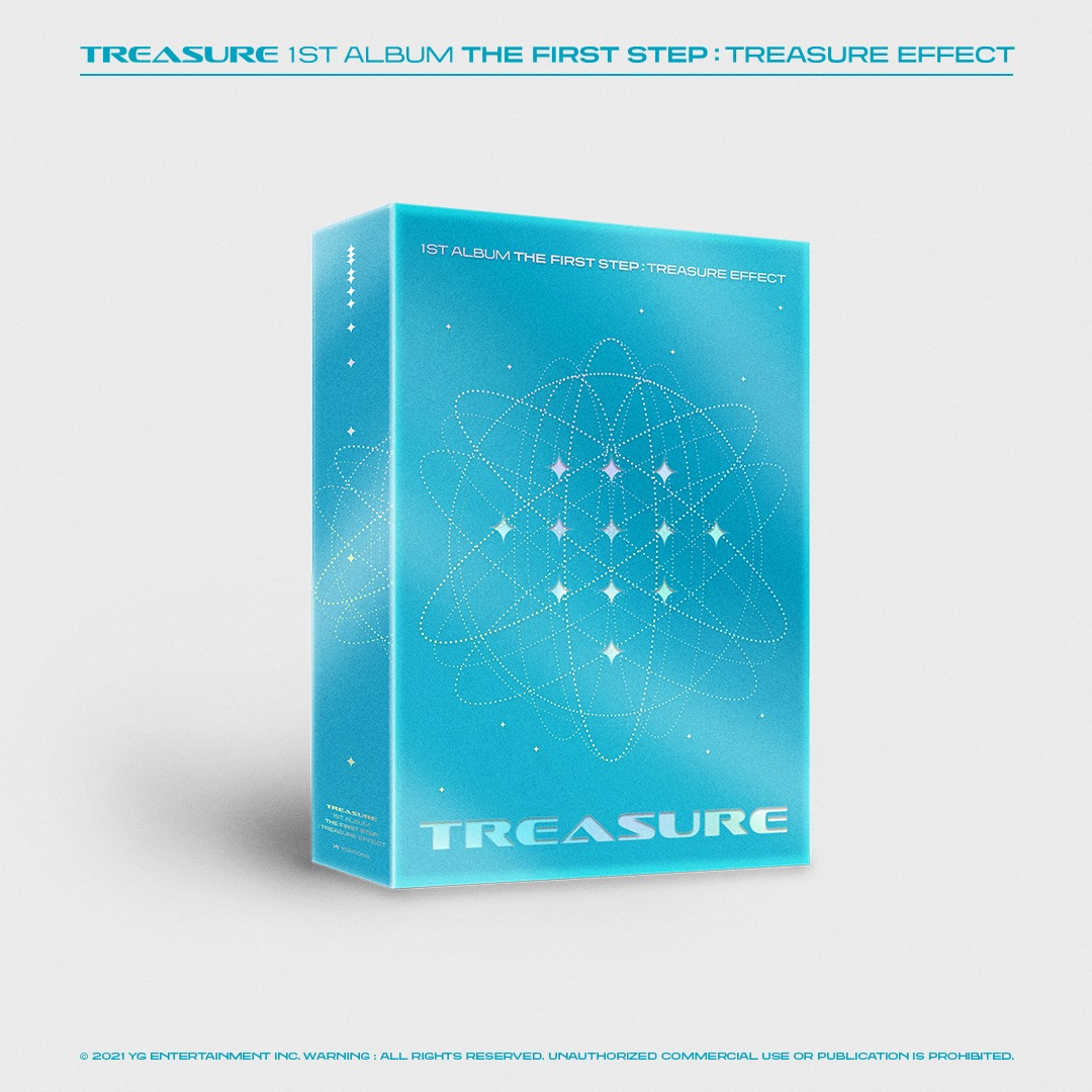 TREASURE - 1. Full Album [THE FIRST CHAPTER: TREASURE EFFECT] (Blue Version)